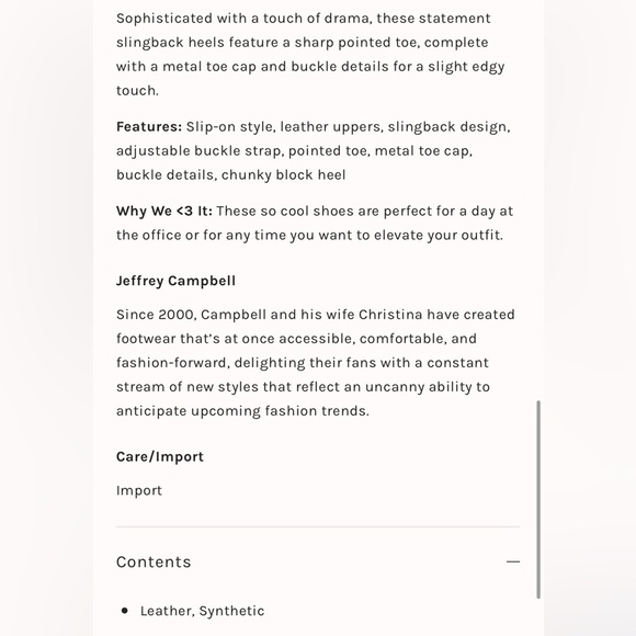 Free People x Jeffrey Campbell Harley Slingback Heels size 9 NWT - Picture 5 of 14